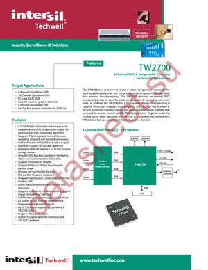 TW2700-PA3-GR datasheet  